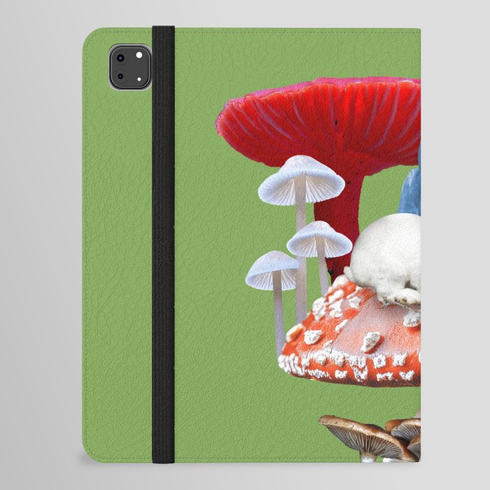 Mushroom Spring Fantasy iPad Folio Case
