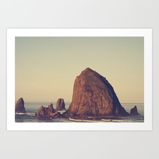 Oregon Ocean Art Print