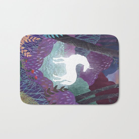 The Last Unicorn Bath Mat