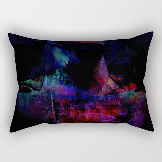 The lone hero Rectangular Pillow