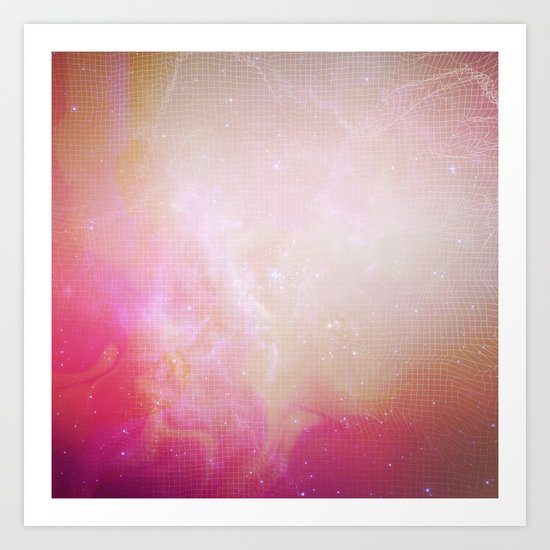 Glitch 12 Art Print