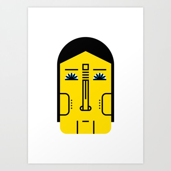 5 Art Print