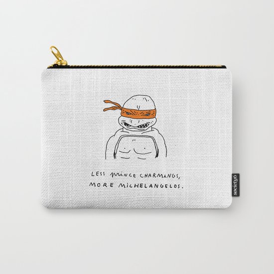 LESS IS MORE Carry-All Pouch