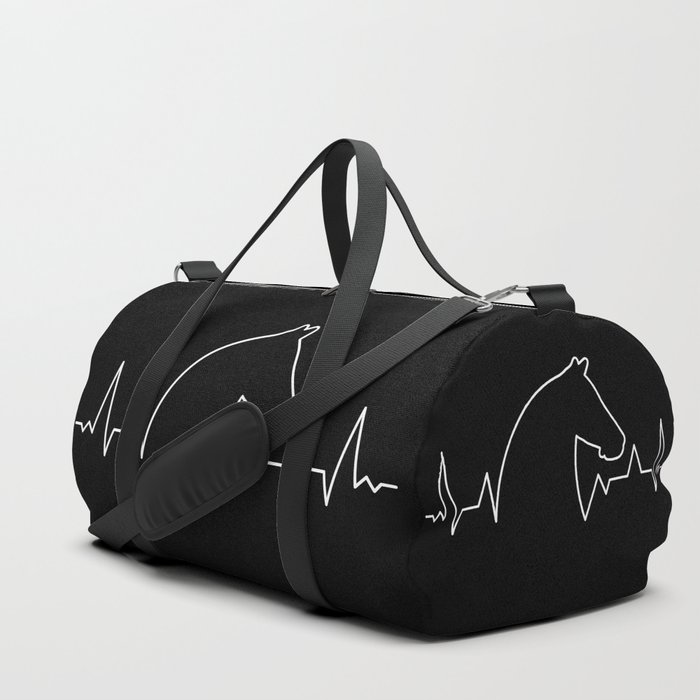 Horse Heartbeat  Duffle Bag