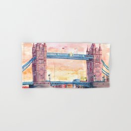 Tower Bridge. London. Hand & Bath Towel