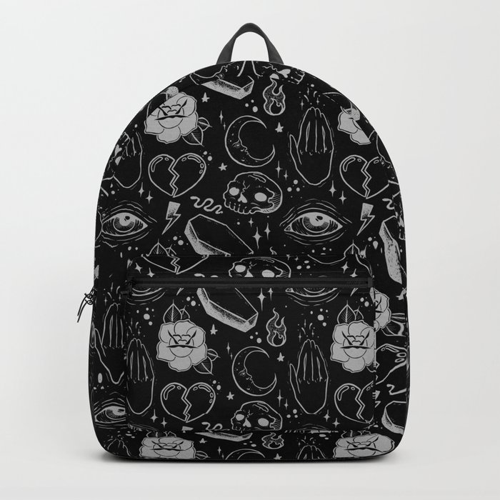 Magical pattern black and white Backpack
