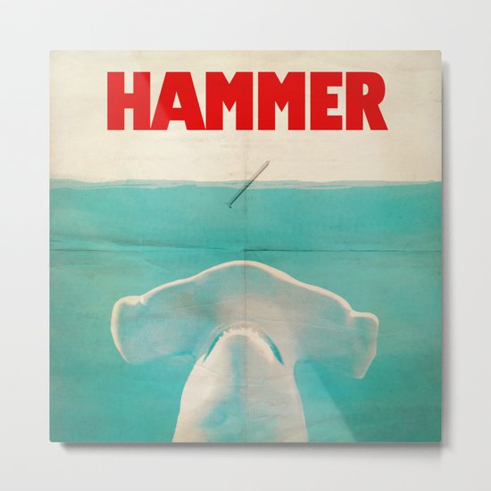 Hammer (square format) Metal Print