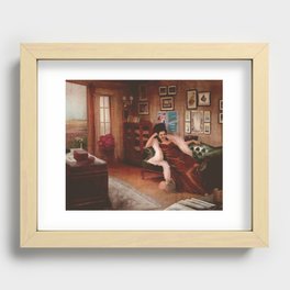 Demure Recessed Framed Print