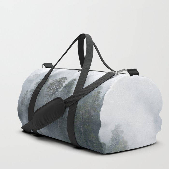 Redwood National Park Forest Fog Duffle Bag