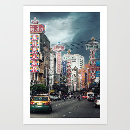 Chinatown - Bangkok - Thailand Art Print