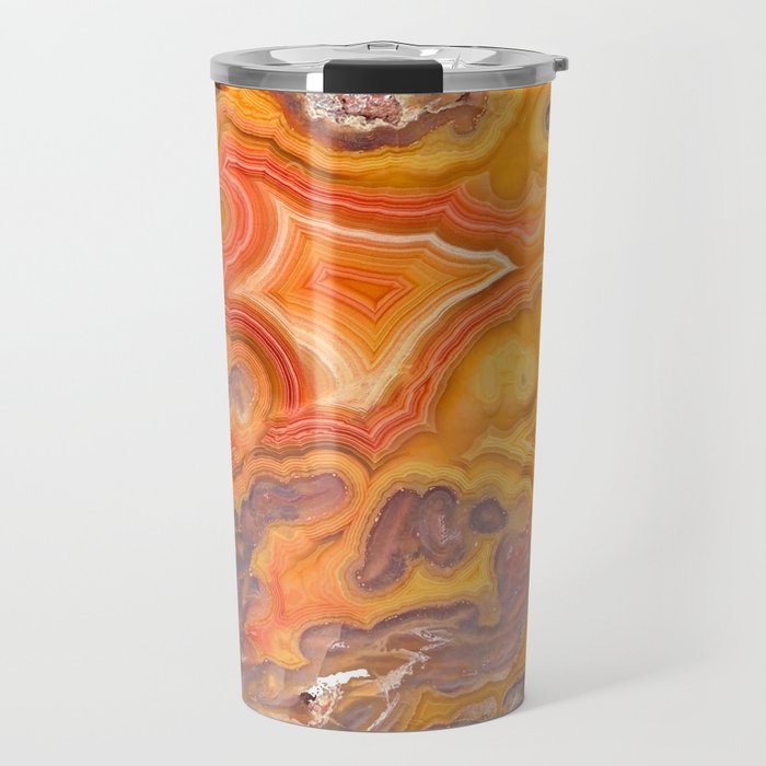 Mexican crazy lace agate pattern Travel Mug