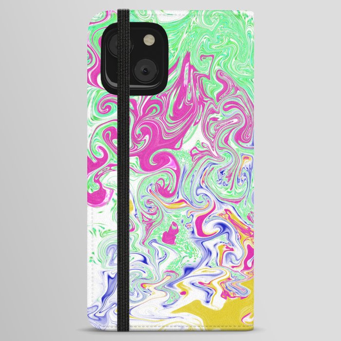 Psychedelic Smoke iPhone Wallet Case