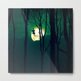 A Girls Dream Metal Print | Woods, Trees, Photoshop, Composing, Dangerous, Tree, Mixed Media, Graphic Design, Haunting, Dream 