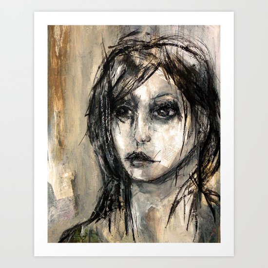 woman Art Print
