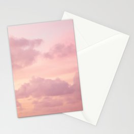 Pink Clouds Stationery Cards