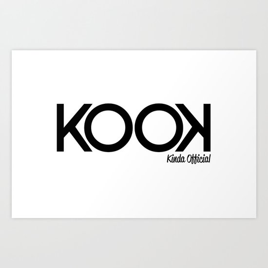 KOOK Art Print