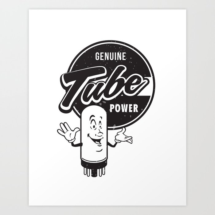 Genuine Amp Tube Power Art Print