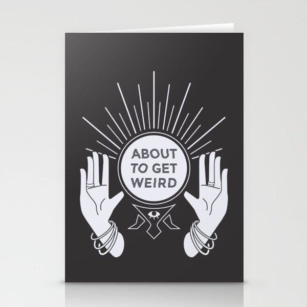 Weird Future Stationery Cards