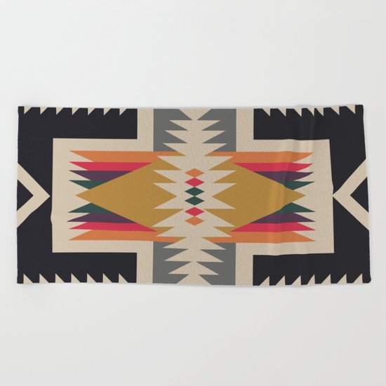 Bonfire Beach Towel