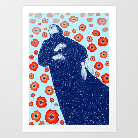 Floating Art Print