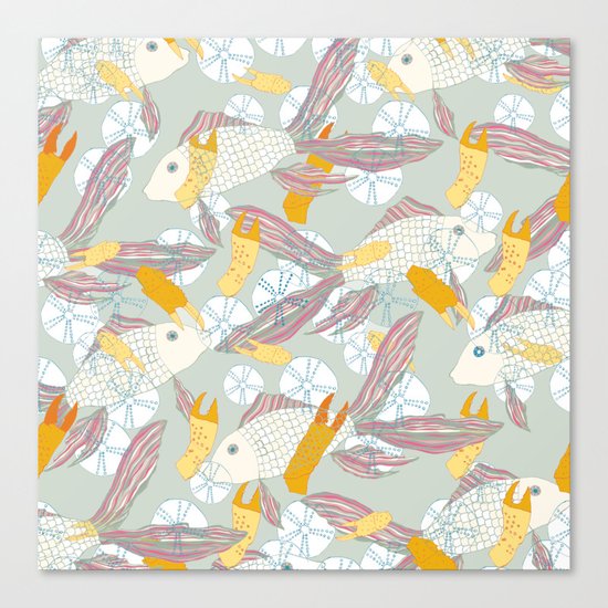 Under the sea Canvas Print