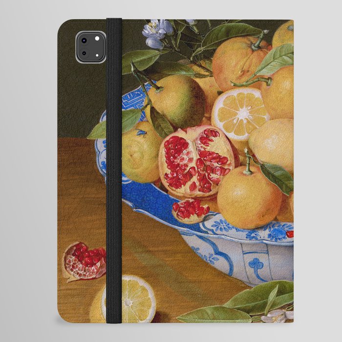 Still Life with Lemons, Oranges, and a Pomegranate iPad Folio Case