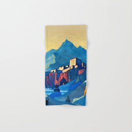 “The Stronghold of the Spirit” by Nicholas Roerich Hand & Bath Towel