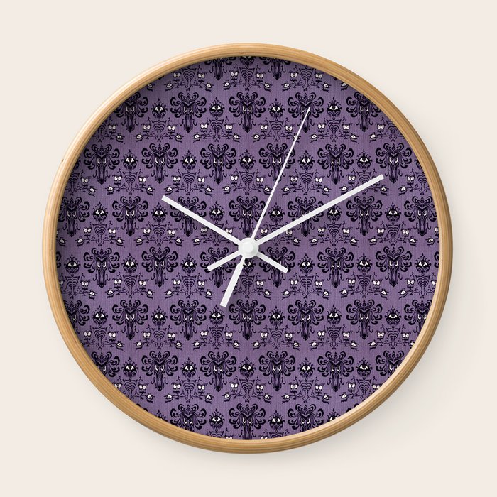 The Haunted Mansion Wall Clock By Geekcircus Society6
