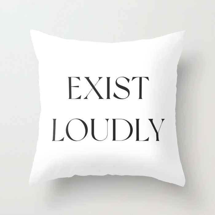 Wise words 07 Throw Pillow
