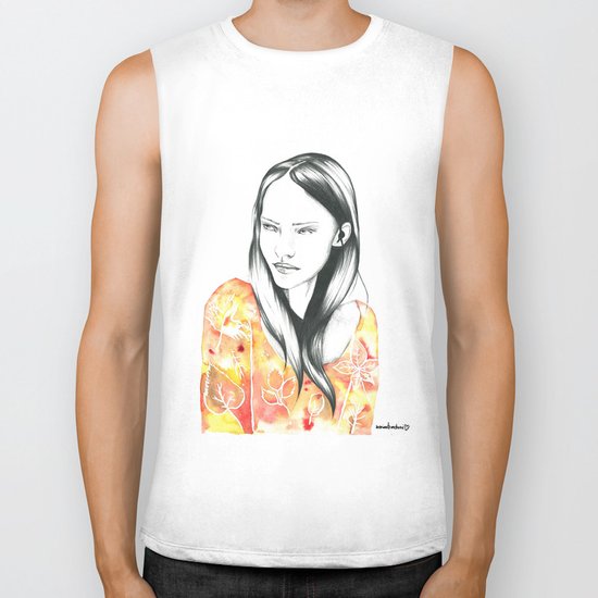 Autumn Biker Tank