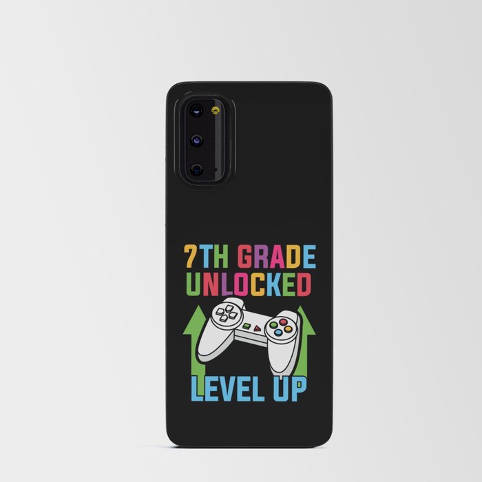 7th Grade Unlocked Level Up Android Card Case
