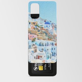 Santorini Greece #7 Android Card Case