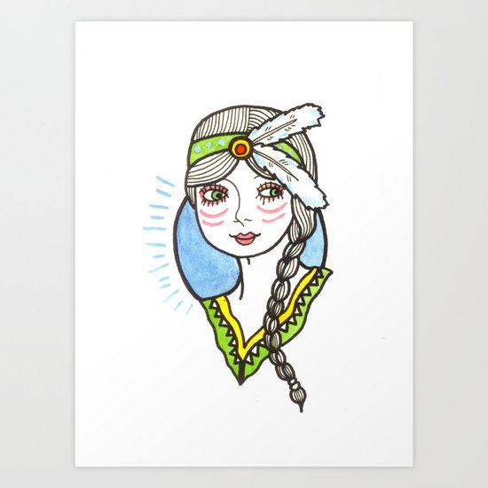 Spirited Art Print