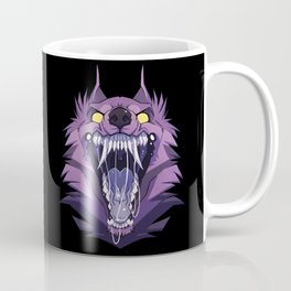 Werewolf Maw Coffee Mug | Digital, Animal 