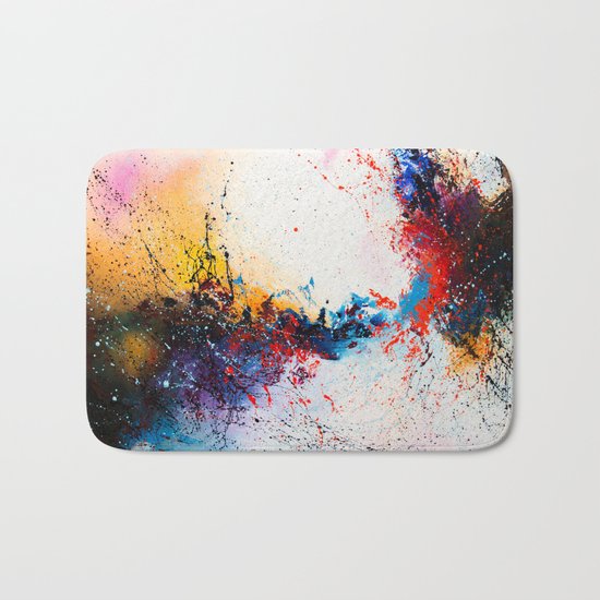 Whirlpool galaxy Bath Mat