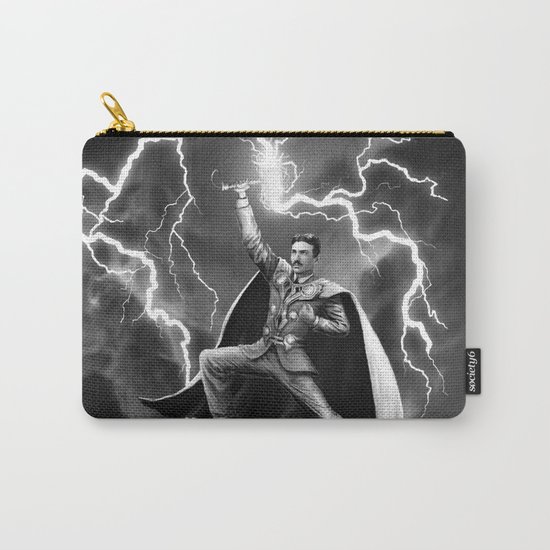 Tesla: God of Thunder Carry-All Pouch