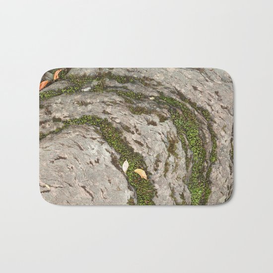 Mossy Stone Curves Bath Mat