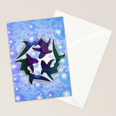 SHARK CIRCLE Stationery Cards