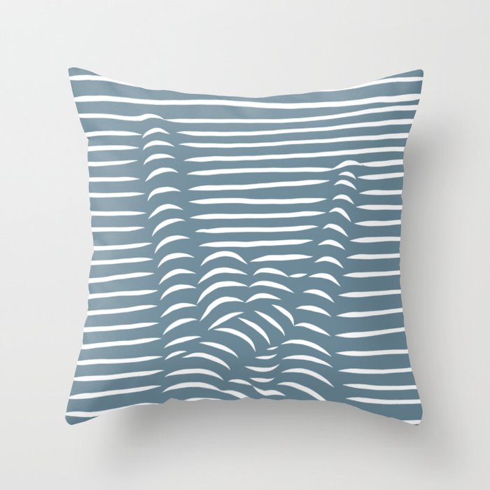 Striped Hands - Rock It Your Way Throw Pillow