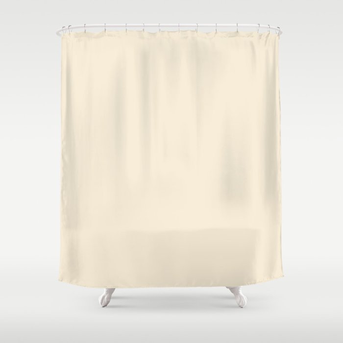 White Chocolate Shower Curtain