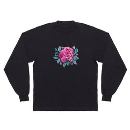 Spring roses bouquet - pink  Long Sleeve T-shirt