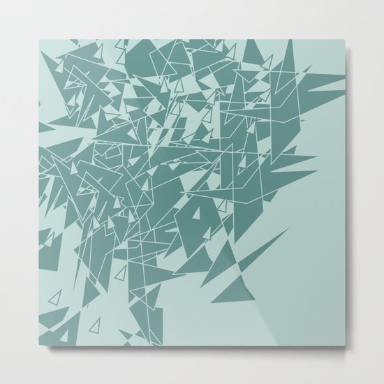 Glass MG Metal Print