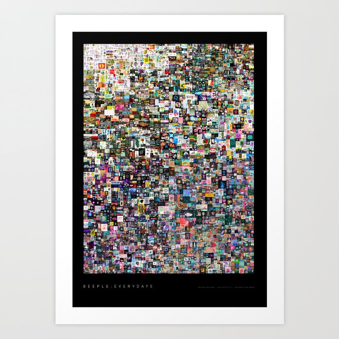 BEEPLE:EVERYDAYS (THE FIRST TEN YEARS) Art Print by beeple | Society6