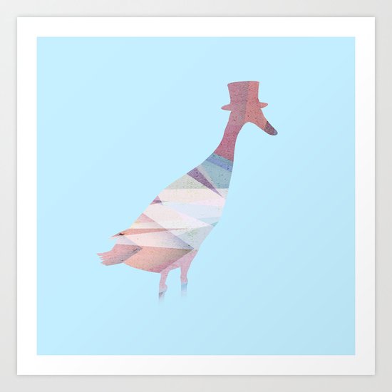 Sir Duck Art Print