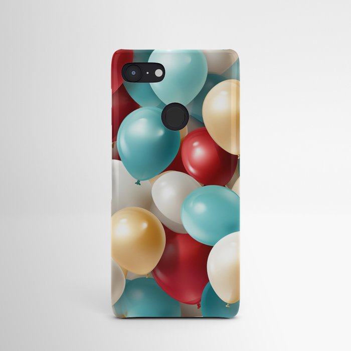 Red blue balloons #10 Android Case
