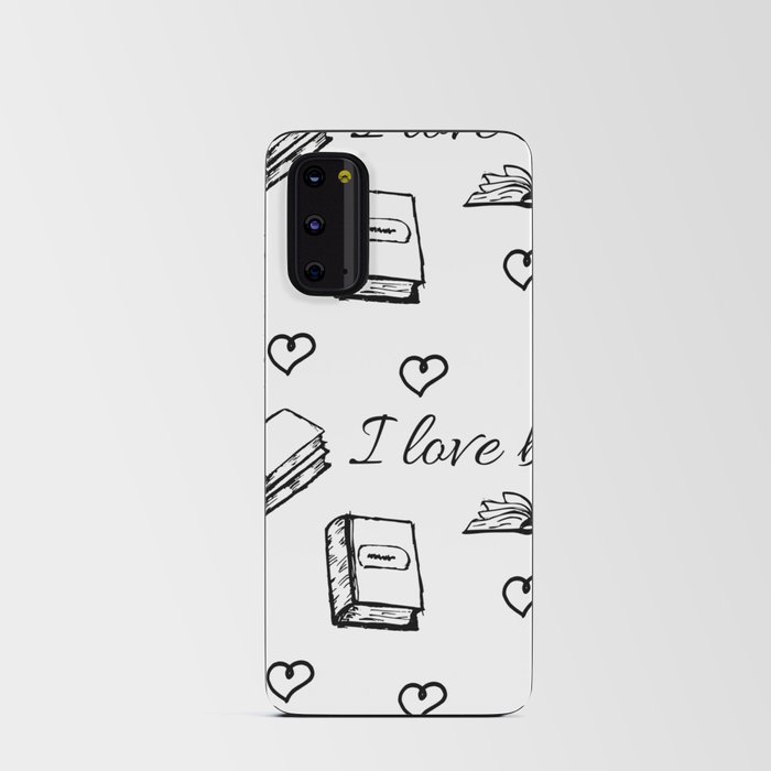 Books Pattern Android Card Case