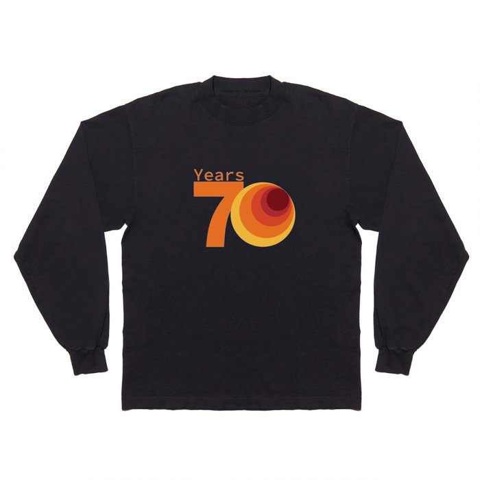 70s pattern Long Sleeve T Shirt