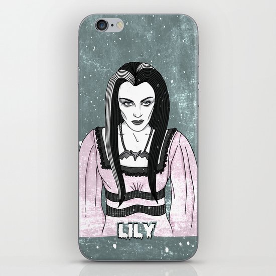 Lily Munster iPhone & iPod Skin