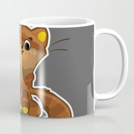 Vector Cat Sticke Coffee Mug