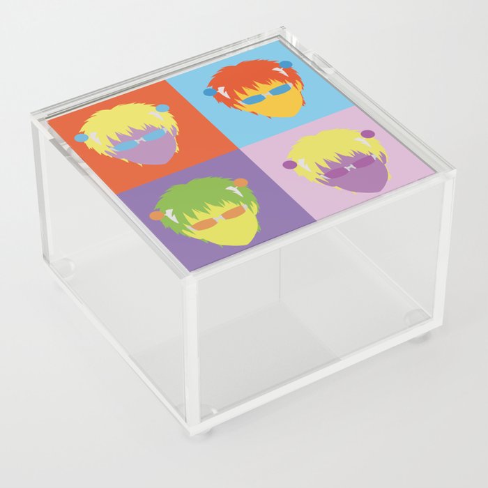 Saiki Kusuo pop art Acrylic Box